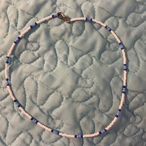 Handmade beaded choker